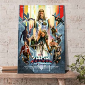 Thor Love And Thunder Guardian of the Galaxy Poster Canvas