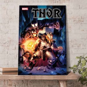 Thor Love And Thunder Thor x Venom Poster Canvas