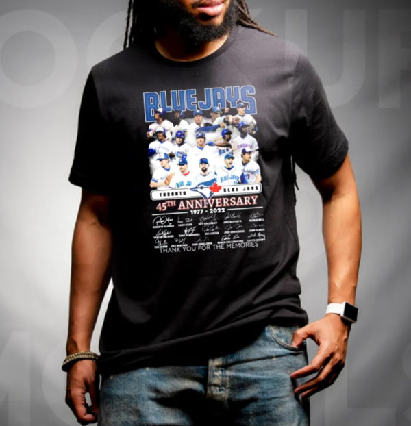 Toronto Blue Jays 45th Anniversary 1977 2022 Classic T-Shirt