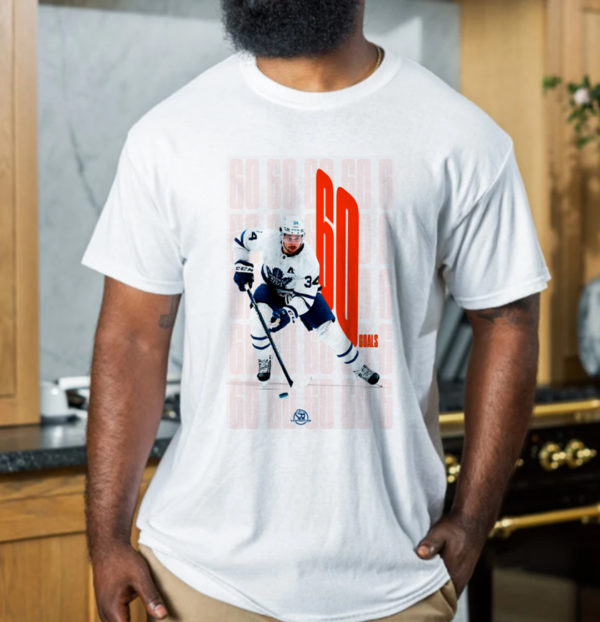 Toronto Maple Leafs Auston Matthews 60 Goals NHL T-Shirt