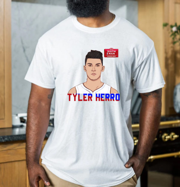 Tyler Herro Sixth Man Of The Year Miami Heat NBA T-Shirt