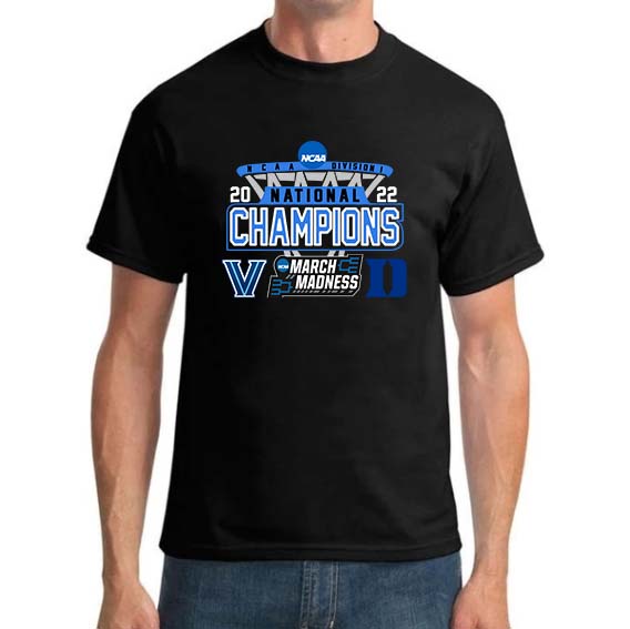 Villanova Vs Duke National Champions NCAA March Madness 2022 T-shirt Villanova Vs Duke National Champions NCAA March Madness 2022 T-shirt