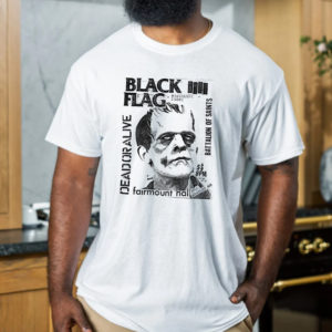 Vintage Black Flag Rock Band Classic T-Shirt