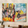 Dragon Ball All Villains Grid Poster Canvas