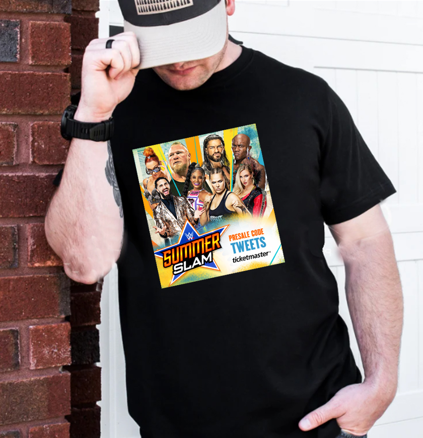 Waiting For The Match SummerSlam 2022 WWE T-Shirt Waiting For The Match SummerSlam 2022 WWE T-Shirt