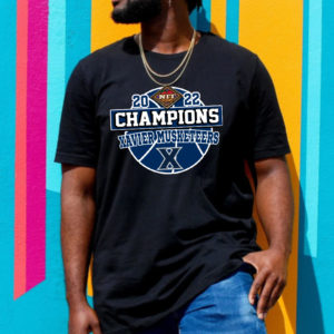 Xavier Musketeers Wins NIT 2022 Champions NBA T-Shirt