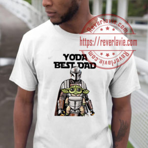 Yoda Best Dad Star Wars The Mandalorian Fathers Day Unisex T-Shirt