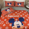 Best Louis Vuitton Full Color Monogram Bedding Set