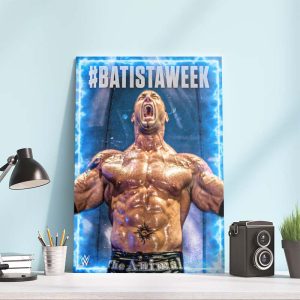 20 year anniversary Batista Week Poster Canvas
