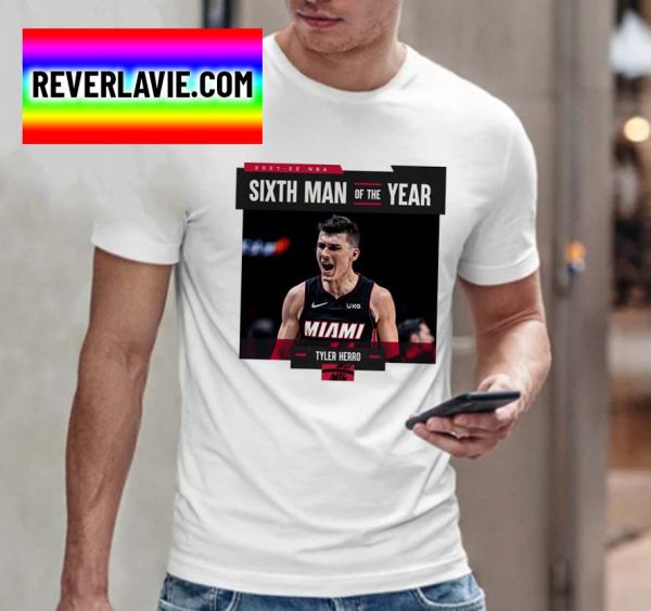 2021 2022 Sixth Man Of The Year Champions Tyler Herro NBA Classic T-Shirt
