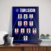 Boston Celtics Jayson Tatum MVP of the Eastern Conference Finals Home Decor Poster Canvas