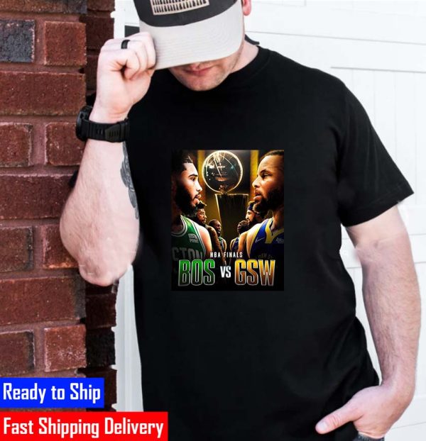 2022 NBA Finals Boston Celtics x Golden State Warriors Unisex T-Shirt