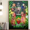 José Mourinho The Special One AS Roma win UEFA Europa Conference League Champions Art Decor Poster Canvas