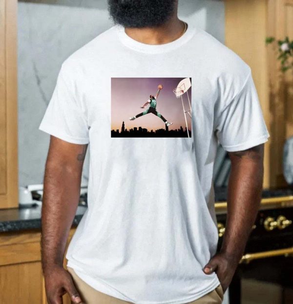 Air Jaylen 07 Boston Celtics Dunking T-shirt