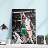 Nathan MacKinnon All-Time Points Per Playoff Game Wall Art Poster Canvas