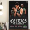 Boston Celtics Eastern Conference Finals Champions Poster Canvas