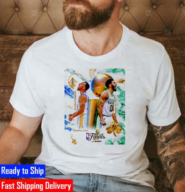 Boston Celtics x Golden State Warriors 2022 NBA Finals Unisex T-Shirt