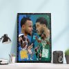 The 2022 Nba Finals Match-Up Is Set Warriors Vs Celtics Home Decor Poster Canvas