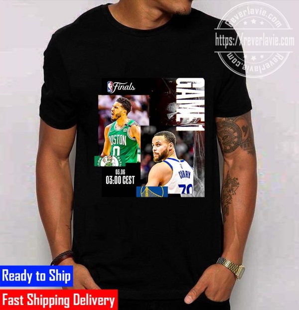 Celtics vs Warriors NBA Finals 2022 Game 1 Schedule Unisex T-Shirt