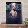 Congratulations Charles Oliveira Winner By Submission Poster Canvas