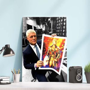 Cody Rhodes WWE Raw Home Decor Poster Canvas