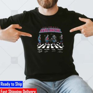 Colorado Avalanche Abbey Road Signatures Classic T-Shirt