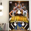 Warriors 4-2 win Grizzlies to Western Conference Semifinals Poster Canvas