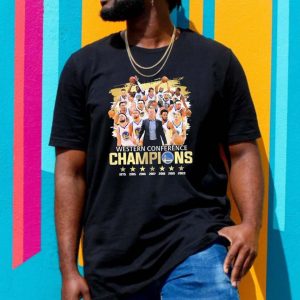 Congratulation Golden State Warriors Team Win Western Conference Champions 2022 T-shirt