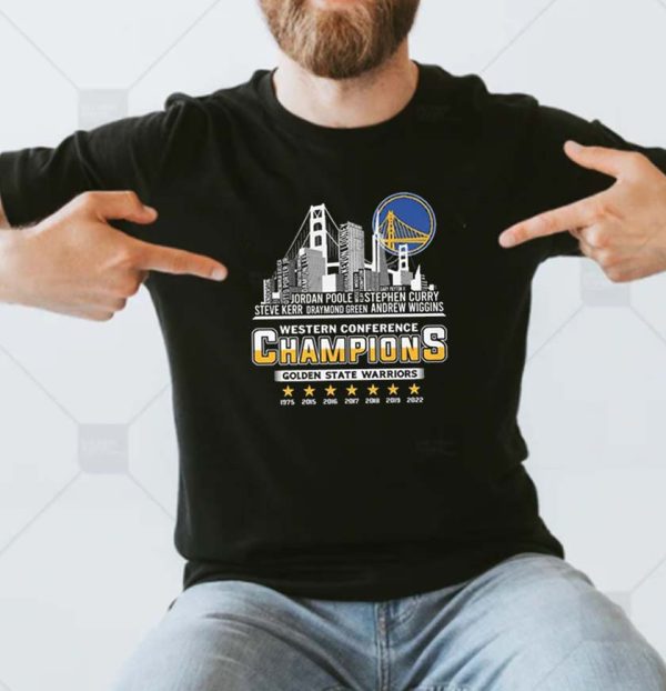 Congratulation Golden State Warriors Win Western Conference Champion 2022 T-shirt