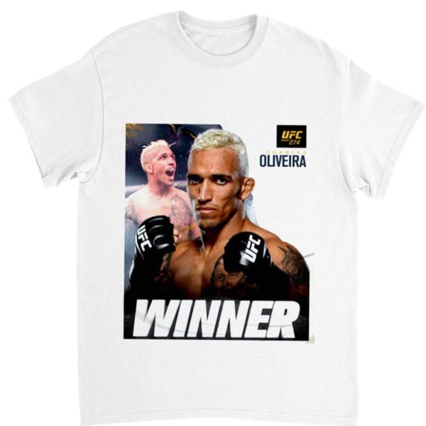 Congratulations Charles Oliveira Winner 2022 UFC T-shirt