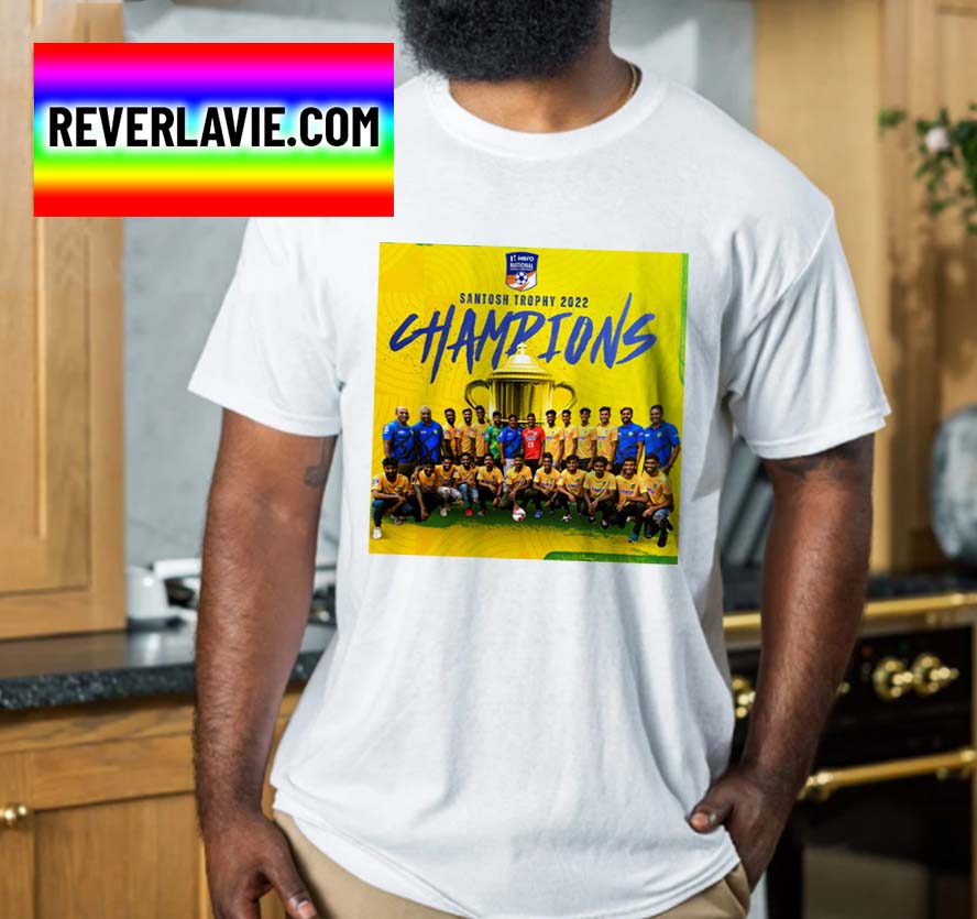 Congratulations Kerala Blasters Santosh Trophy 2022 Champions Classic T-Shirt Congratulations Kerala Blasters Santosh Trophy 2022 Champions Classic T-Shirt