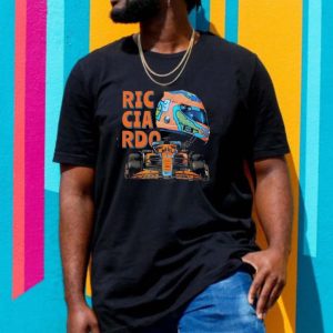 Daniel Ricciardo Helmet 2022 McLaren Gift T-shirt