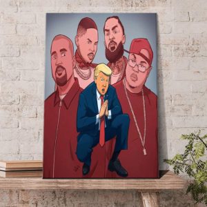Dark Maga Hip Hop Style Poster Canvas