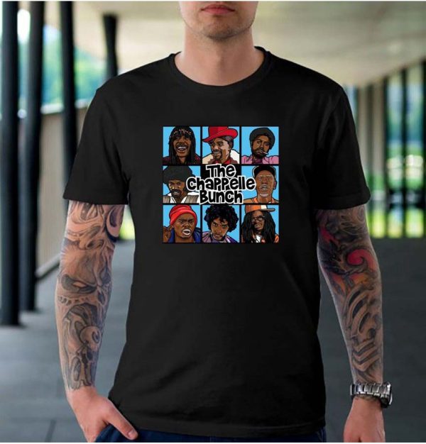 Dave Chappelle attached on stage The Chappelle Bunch T-shirt