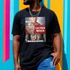 The Great Maga King Trump America Flag Style Vintage T-Shirt