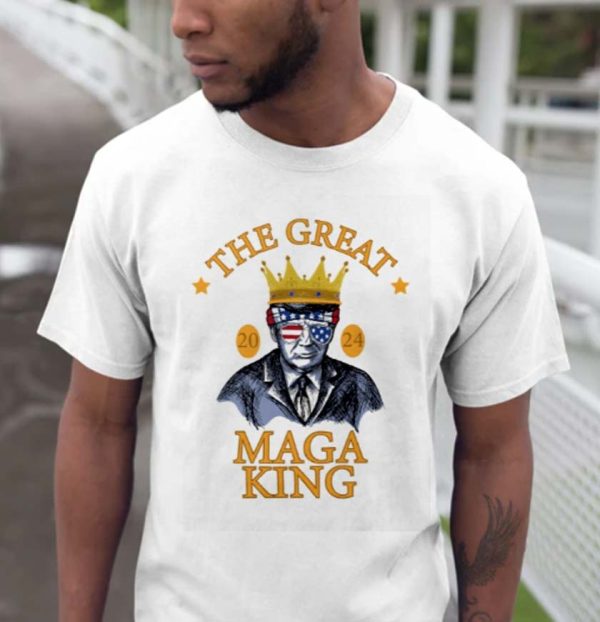 Donald Trump 2024 The Great Maga King T-Shirt
