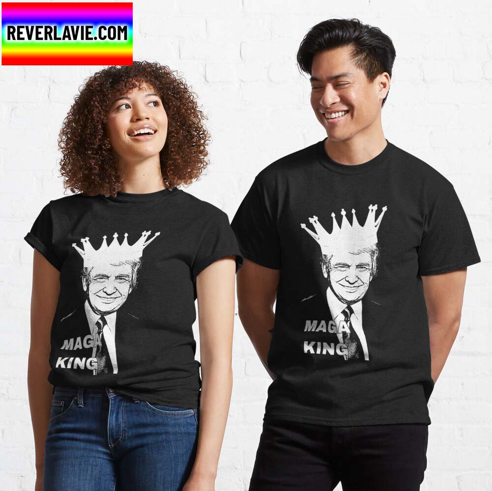 Donald Trump Crown The Great MAGA King Black Shirt Donald Trump Crown The Great MAGA King Black Shirt