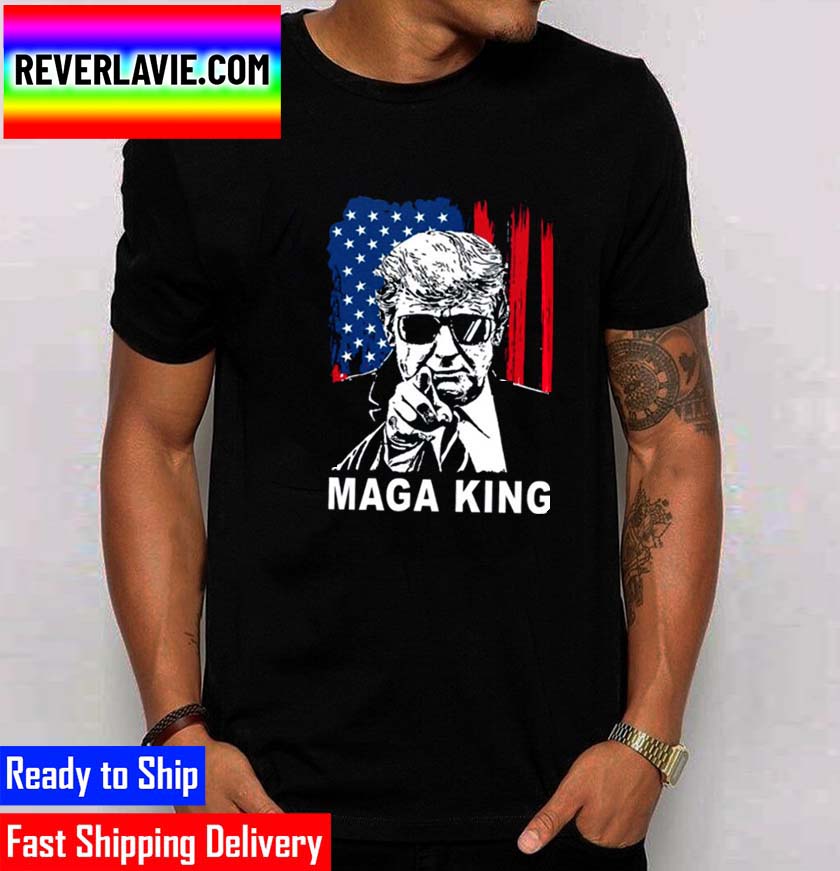 Donald Trump US Flag MAGA King Classic T-Shirt Donald Trump US Flag MAGA King Classic T-Shirt