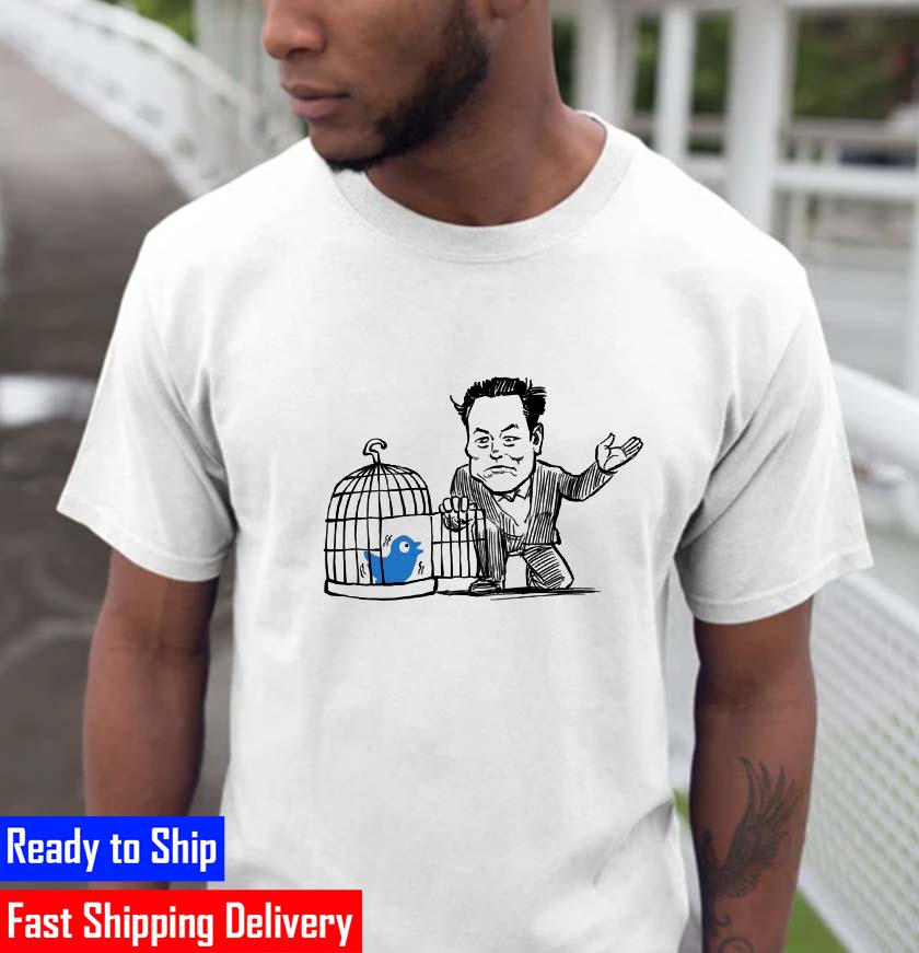Elon Musk Letting Twitter Free Art Gift T-shirt Elon Musk Letting Twitter Free Art Gift T-shirt