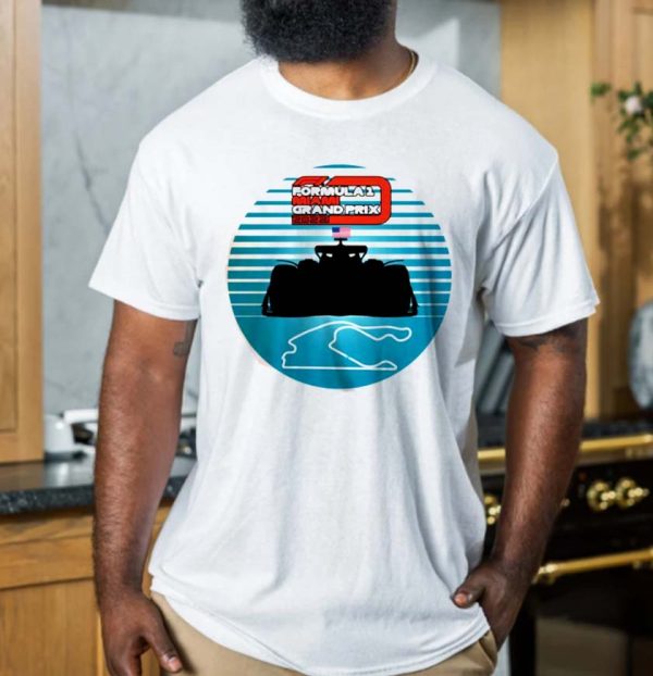 F1 Miami Grand Prix 2022 Water Maps Classic T-Shirt