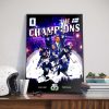 Cm Punk AEW World Championship Home Decor Poster Canvas