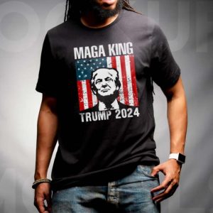 Flag America Maga King Trump 2024 T-Shirt