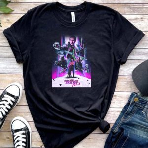 Guardians Of The Galaxy Vol 3 Poster Gift T-shirt
