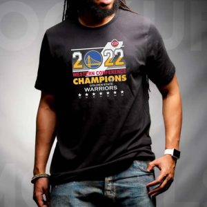 Golden State Warriors 2022 NBA Western Conference Champions Classic T-shirt