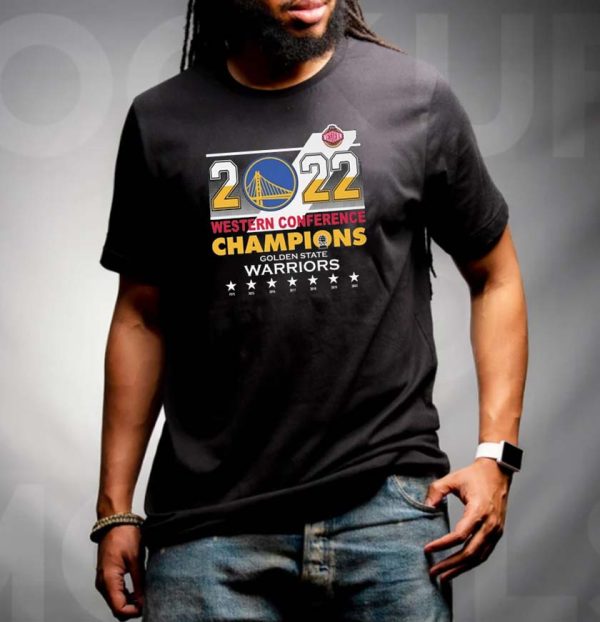 Golden State Warriors 2022 NBA Western Conference Champions Classic T-shirt