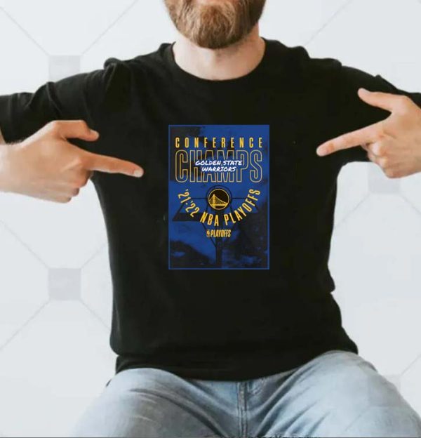 Golden State Warriors 2022 Western Conference Champions Extra Pass Classic T-Shirt