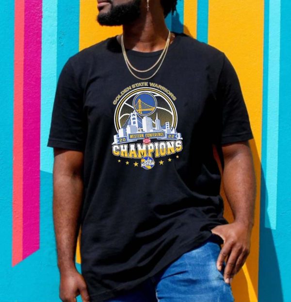 Golden State Warriors DUB Nation 2022 Western Conference Champions Gift T-shirt