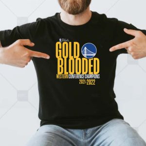 Golden State Warriors Fanatics Branded Royal 2022 Western Conference Champions Hometown T-Shirt