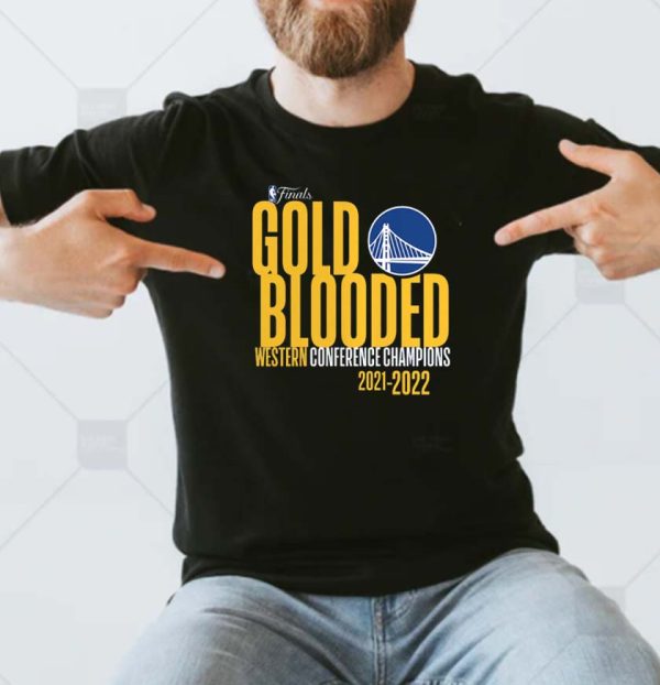 Golden State Warriors Fanatics Branded Royal 2022 Western Conference Champions Hometown T-Shirt