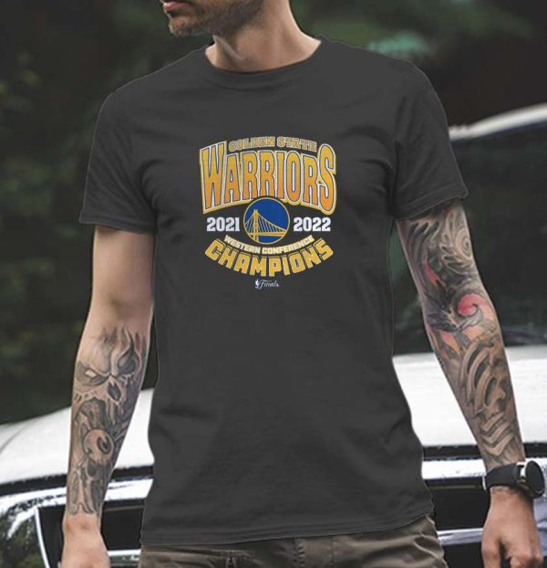 Golden State Warriors Fanatics Branded Royal 2022 Western Conference Champions Trap T-Shirt